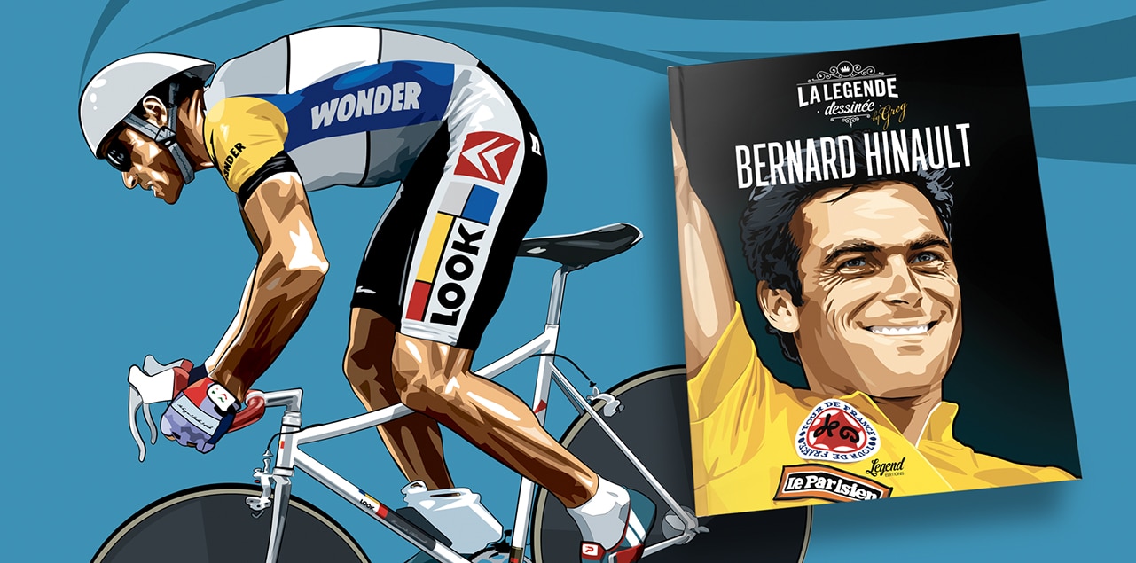 la légende dessinée BD Bernard Hinault