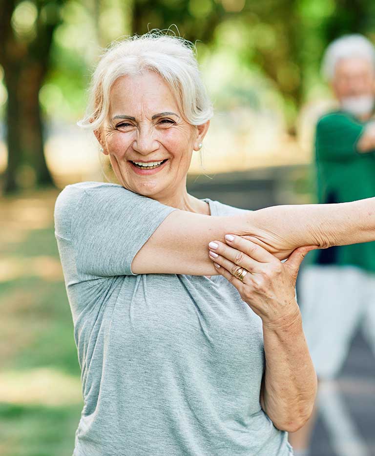 Exercices pour l'arthrose de l'épaule