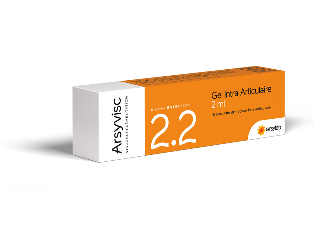 Gel intra-articulaire Arsyvisc 2.2