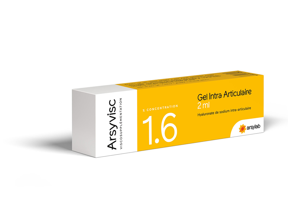 Gel intra-articulaire Arsyvisc 1.6