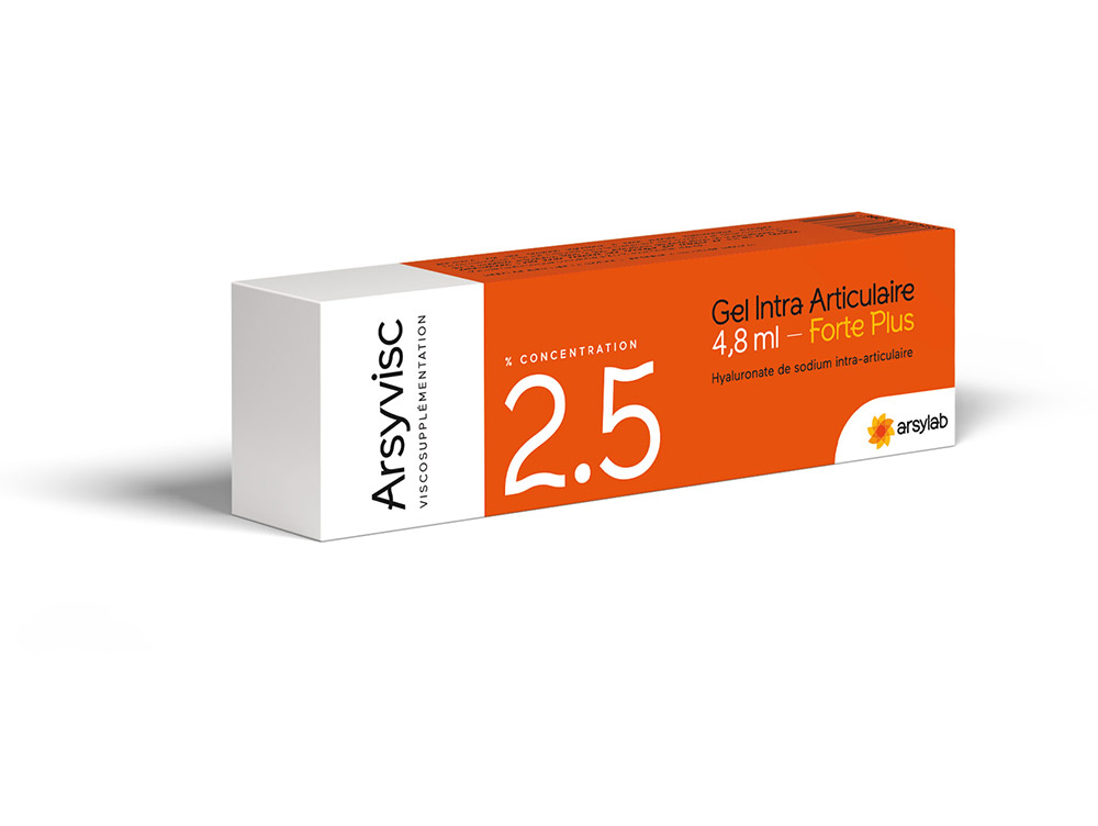 Gel intra-articulaire Arsyvisc 2.5 Forte Plus