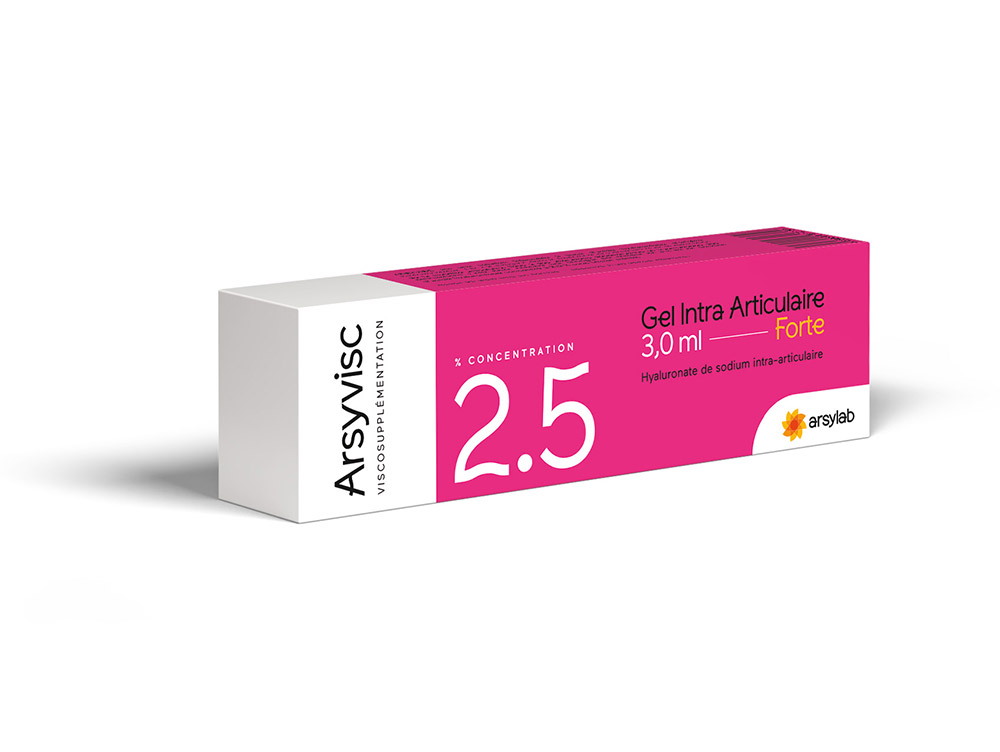 Gel intra-articulaire Arsyvisc 2.5 Forte