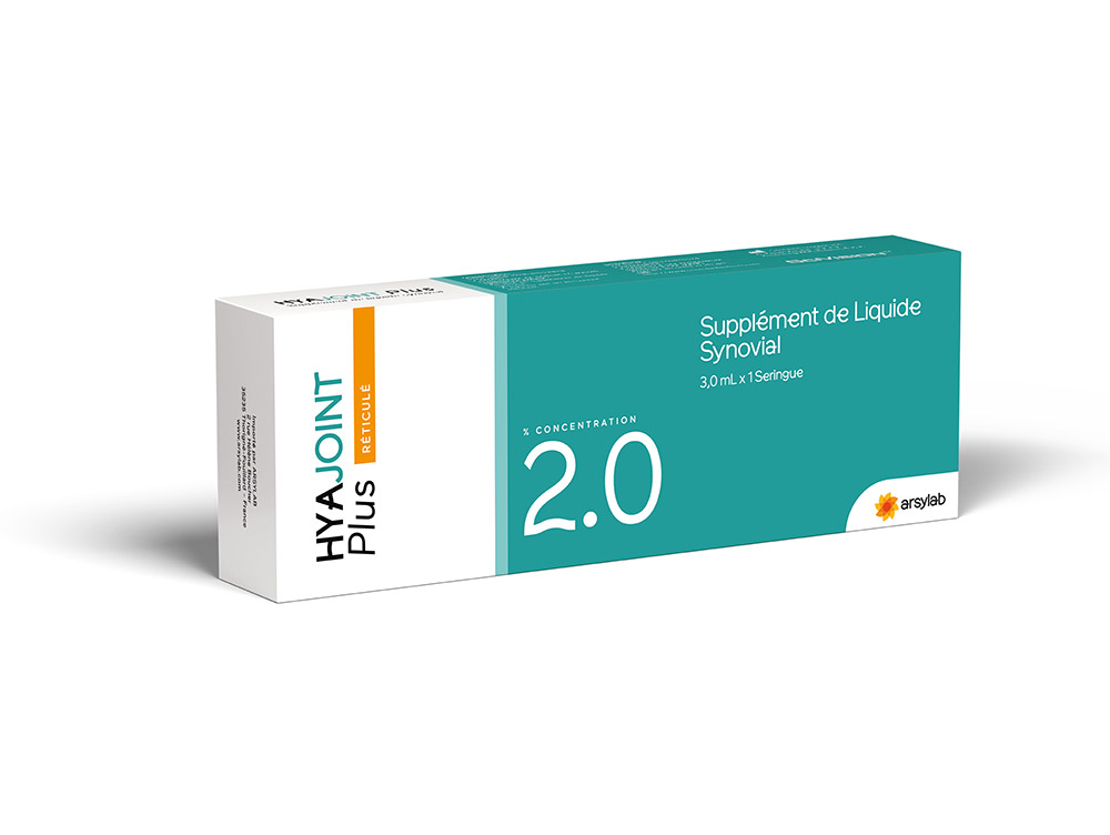 Gel de de viscosupplémentation Hyajoint plus