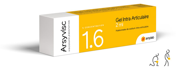 Gel intra-articulaire Arsyvisc 1.6